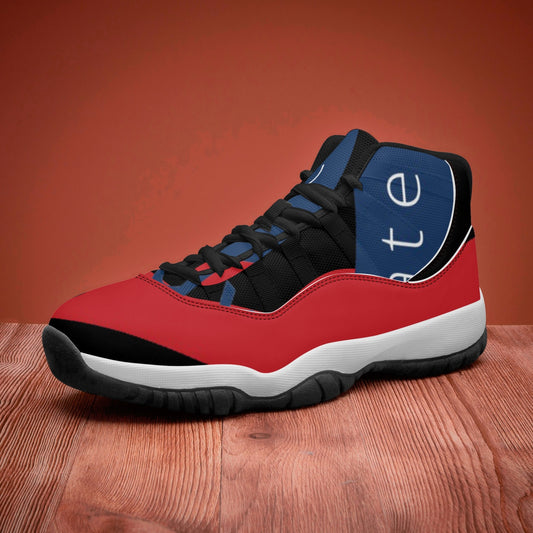 Zapatillas de baloncesto estilo AJ11 - Rojo, blanco y azul 