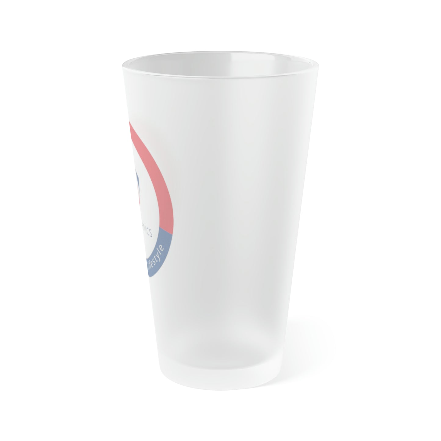 Frosted Pint Glass, 16oz