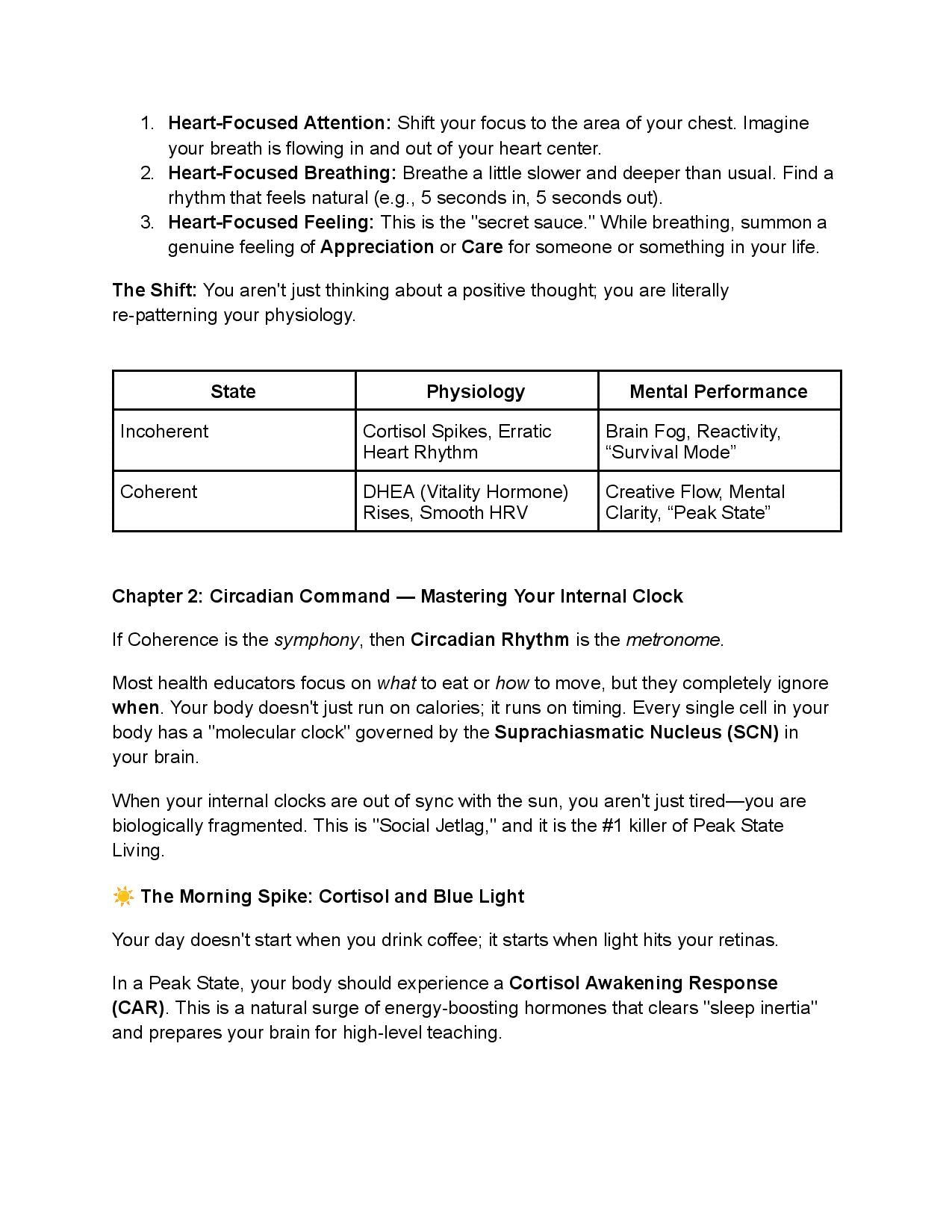 Bio-Coherence Blueprint