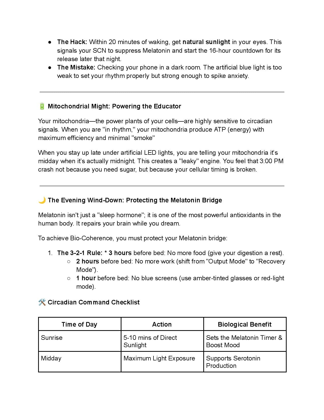 Bio-Coherence Blueprint
