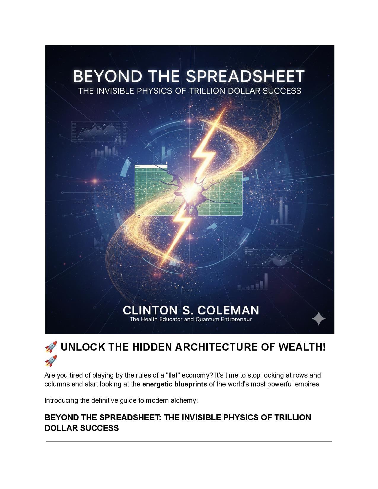 Beyond The Spreadsheet