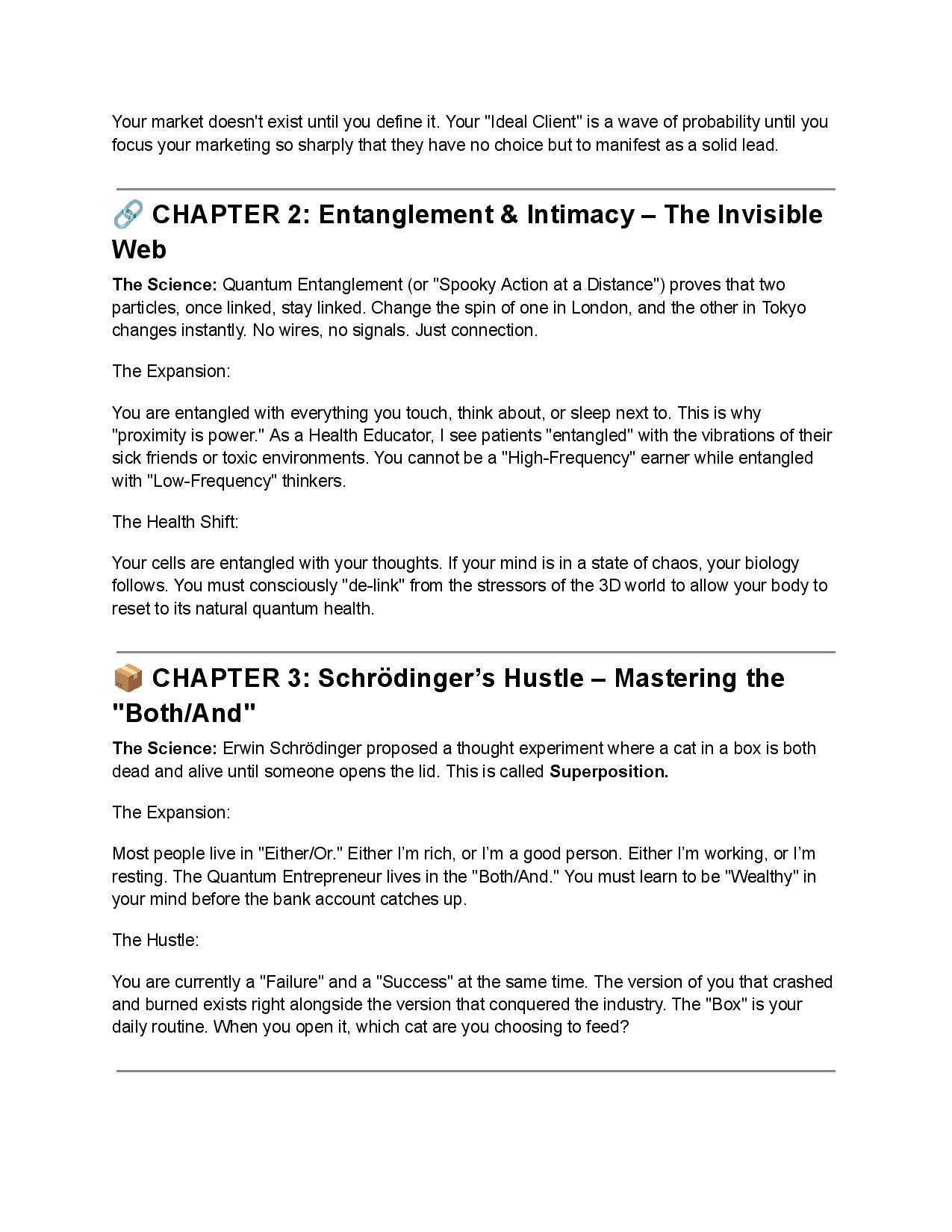 The Multiverse Manual