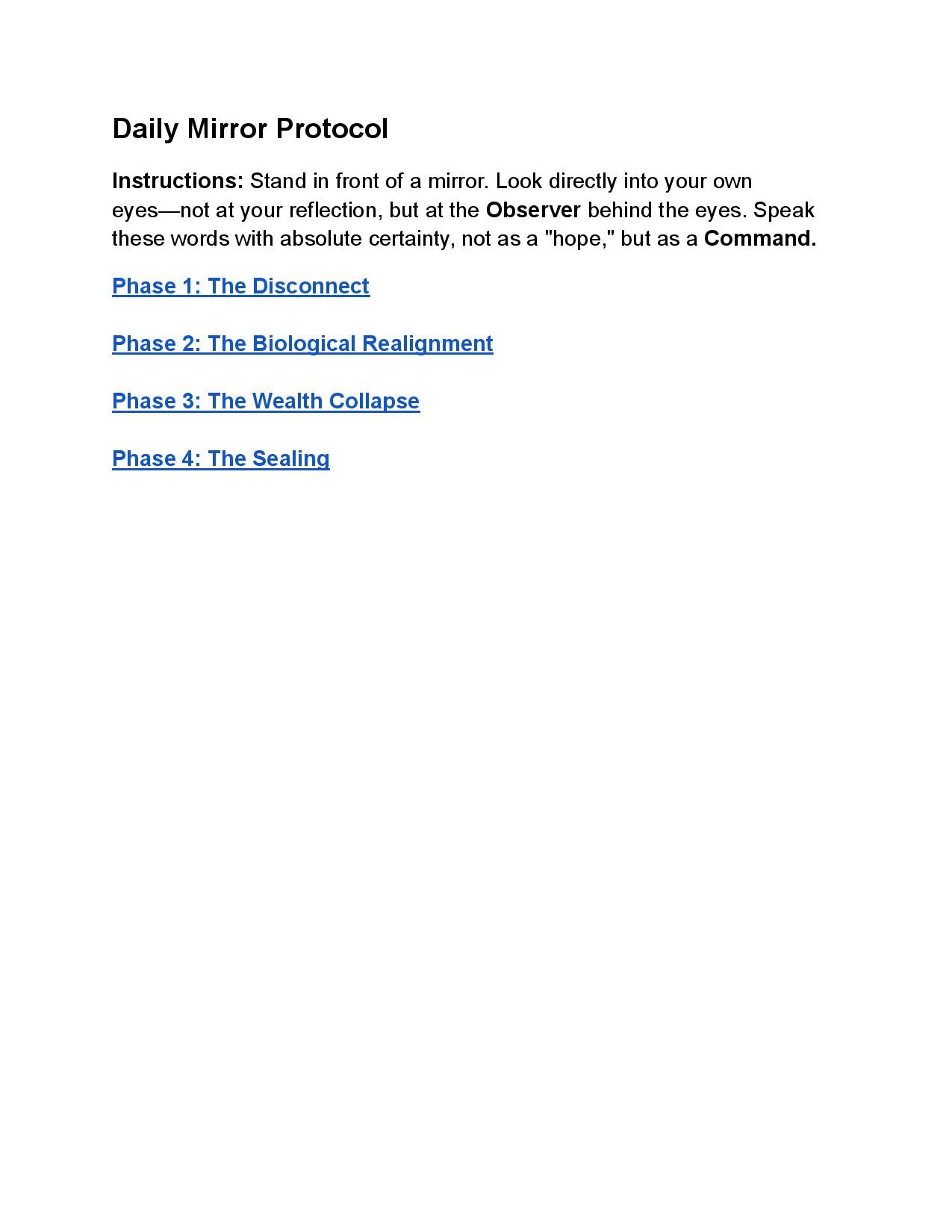 The Multiverse Manual