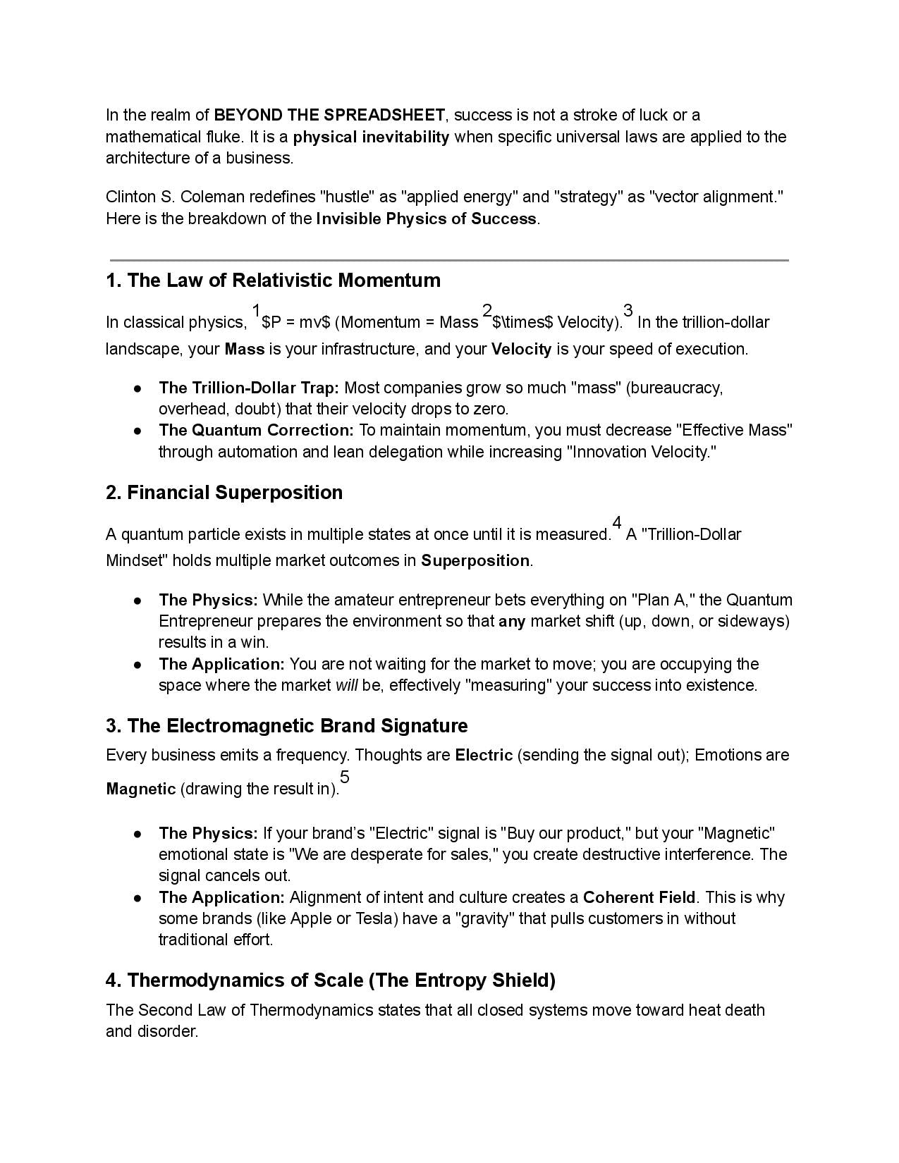 Beyond The Spreadsheet