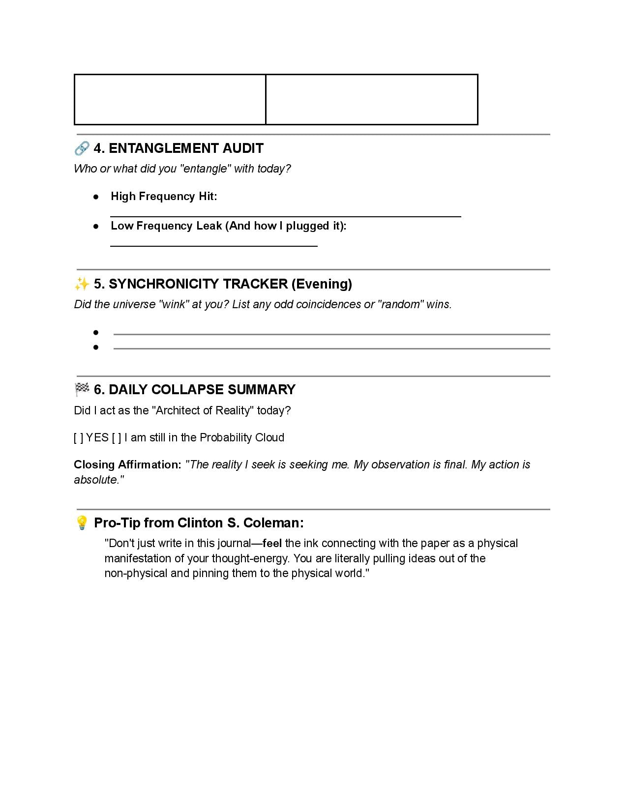 The Multiverse Manual