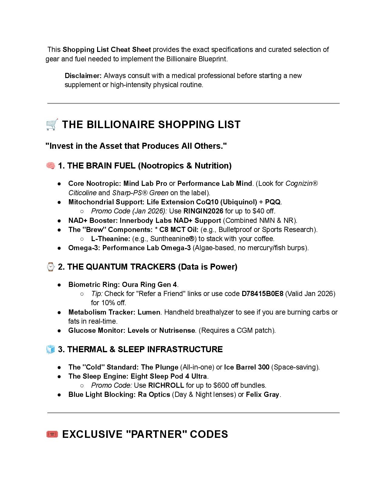 Bio-Hacking the Billionaire